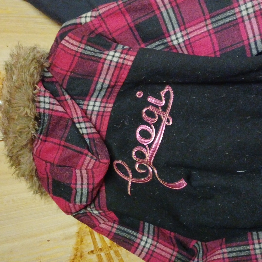 Coogi jacket 4xl pink plaid